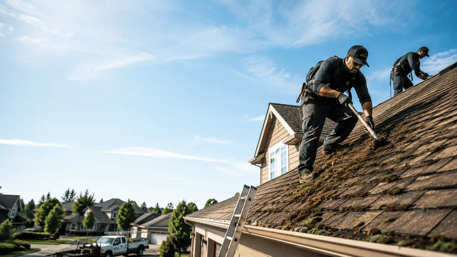 Roof Moss Removal in Edgewater, NJ near me